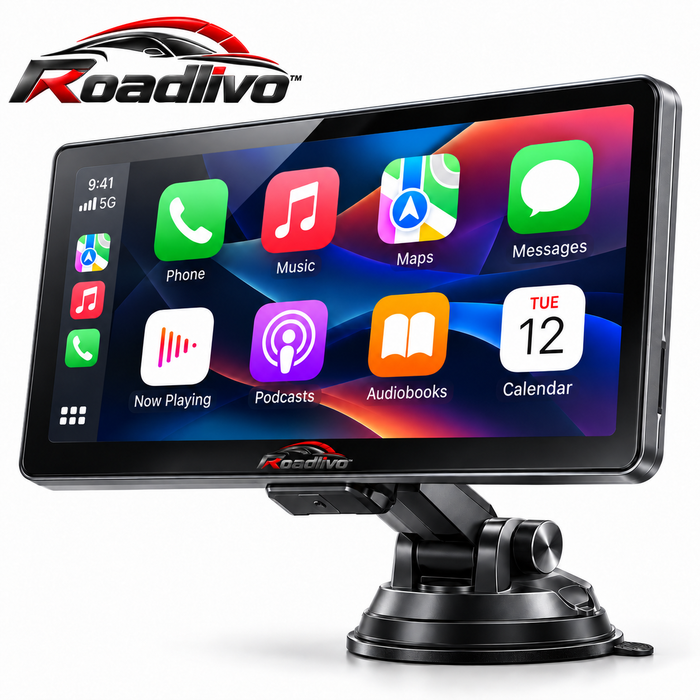 Roadlivo™ Portable Wireless CarPlay Display