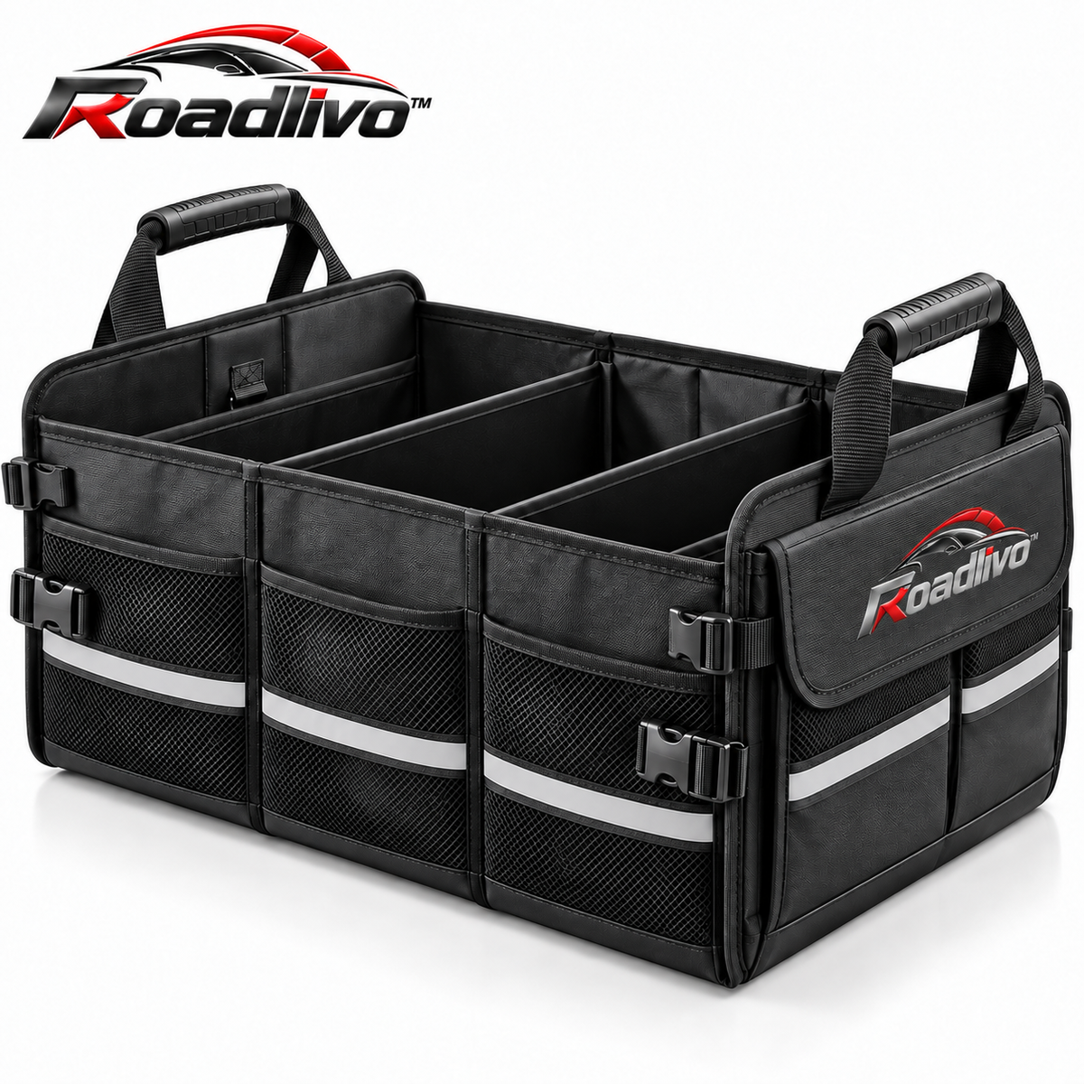 Roadlivo™ Foldable Car Trunk Organizer