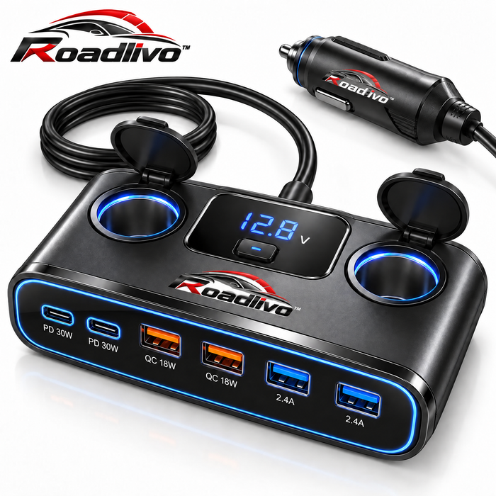 Roadlivo™ Multi-Port Fast Charging Power Hub
