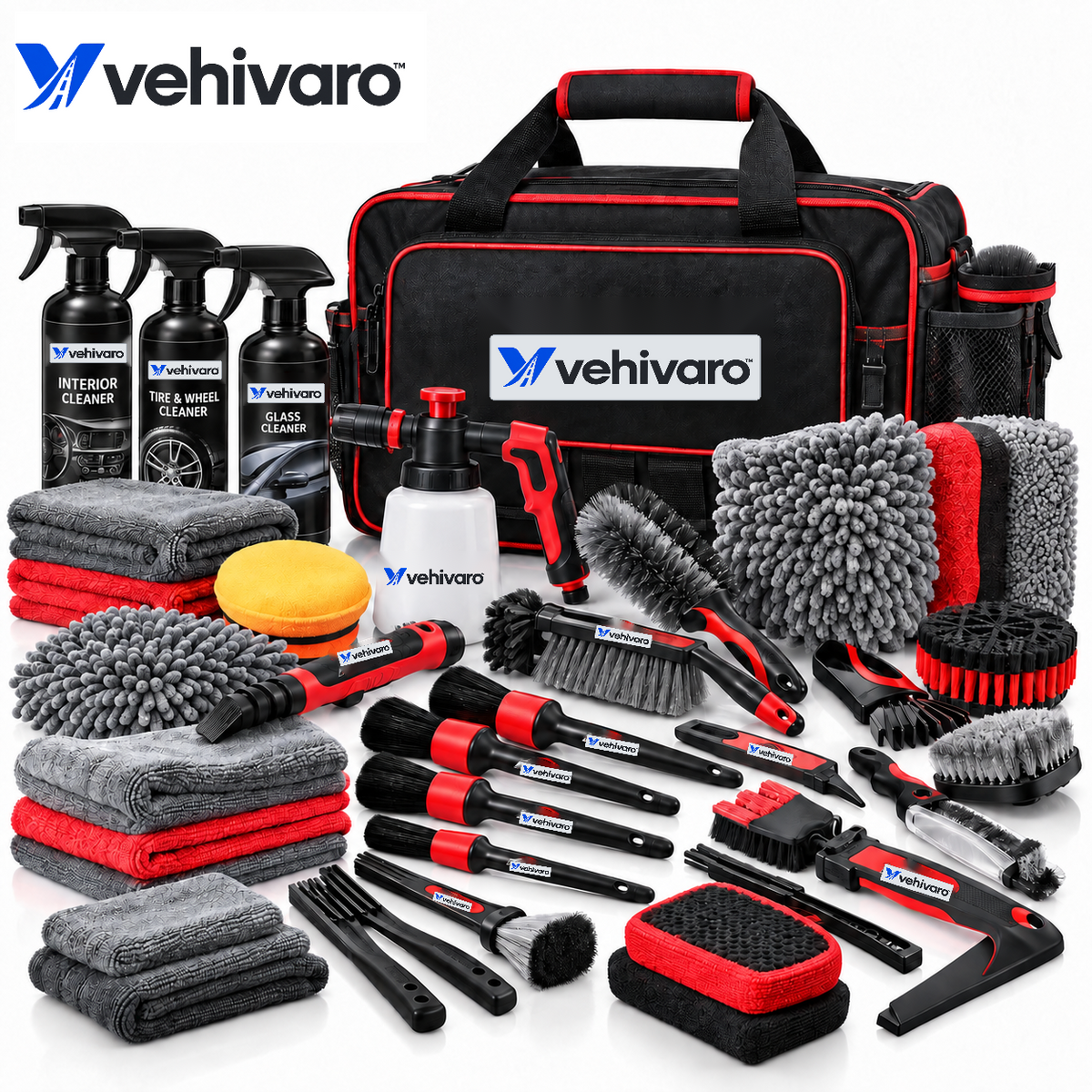 Vehivaro™ Premium Car Detailing Cleaning Kit