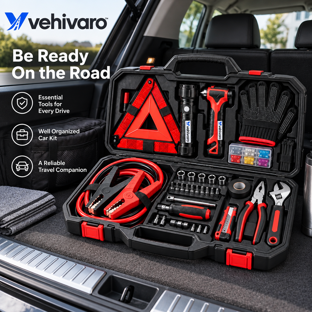 Vehivaro™ Roadside Emergency Tool Kit