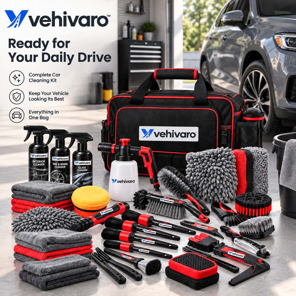 Vehivaro™ Premium Car Detailing Cleaning Kit