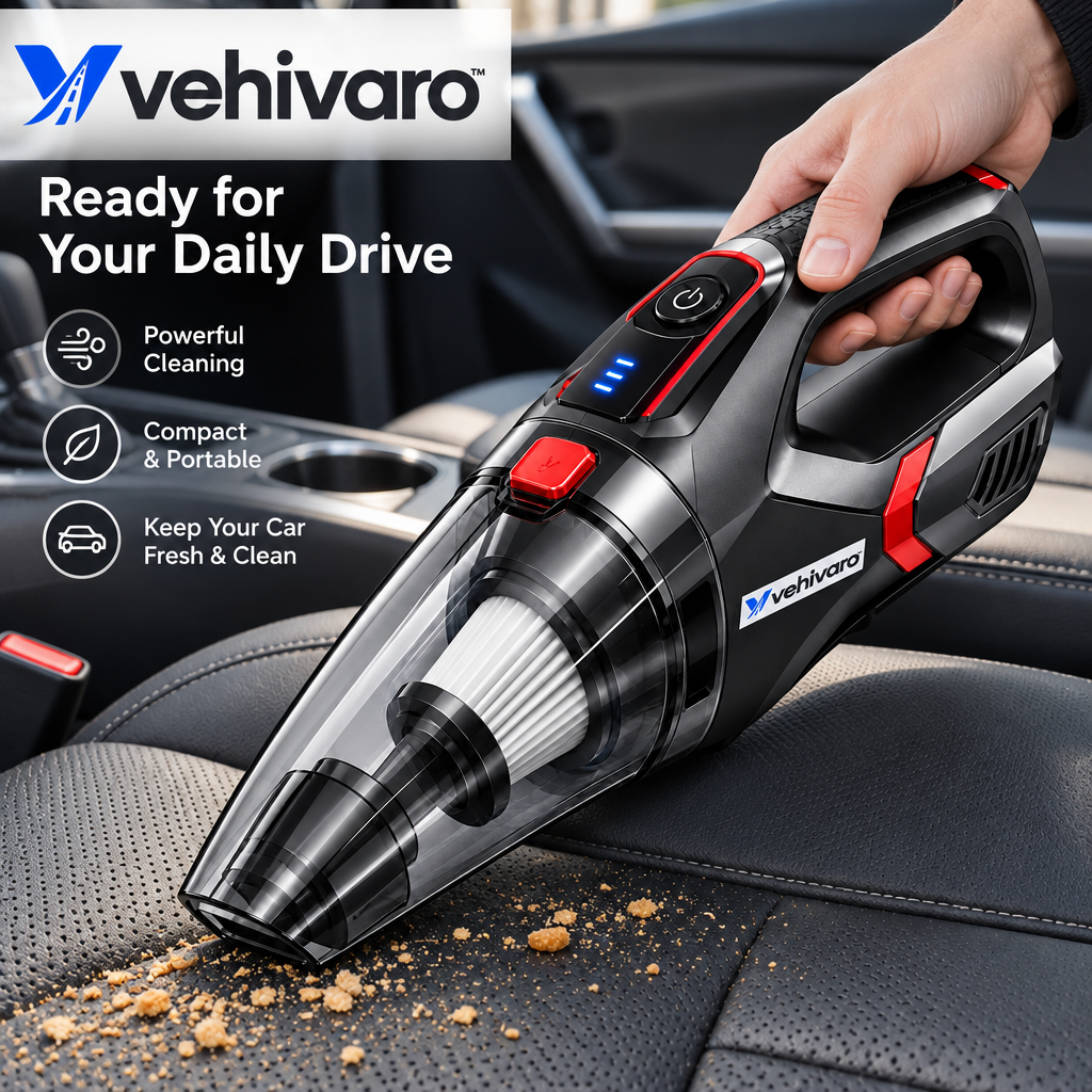 Vehivaro™ Cordless Car Vacuum Cleaner