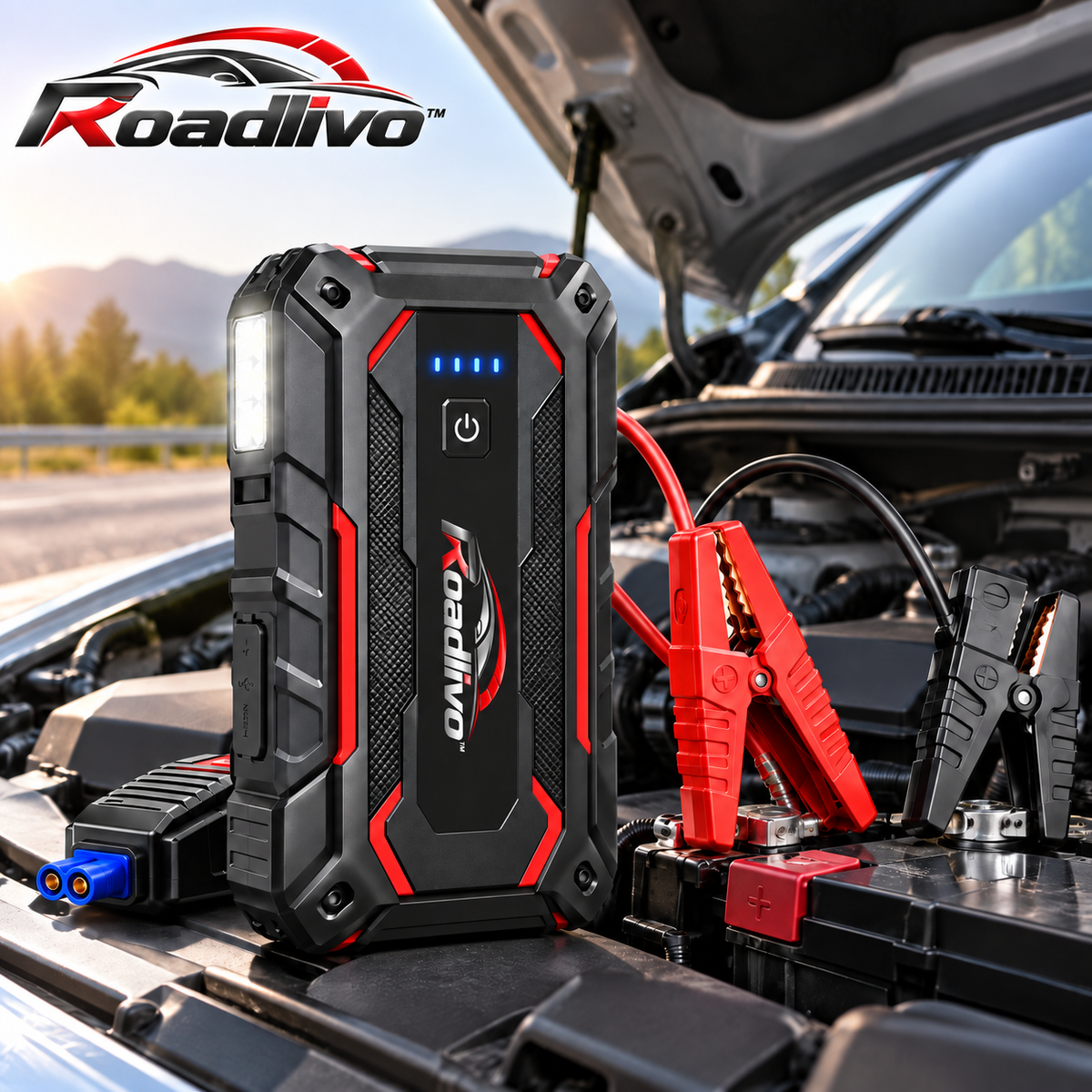 Roadlivo™ Portable Car Jump Starter