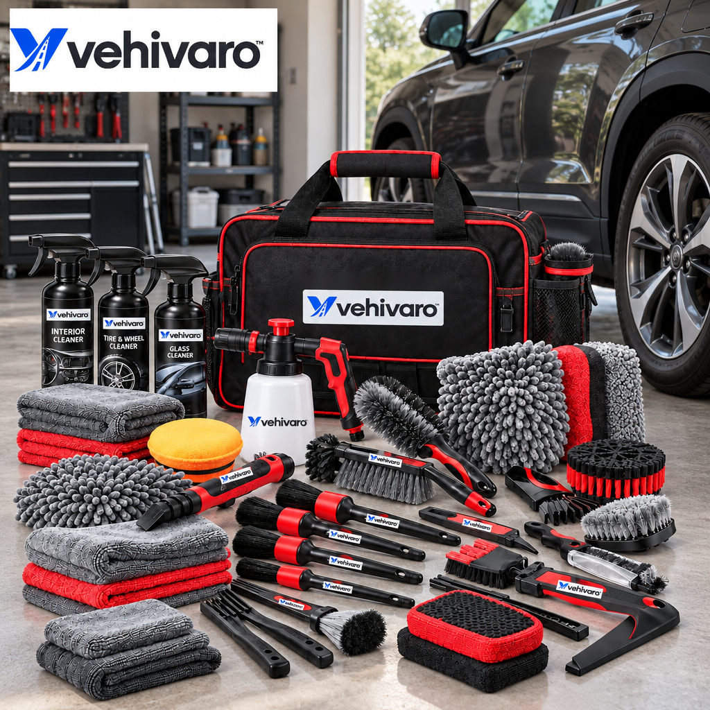 Vehivaro™ Premium Car Detailing Cleaning Kit