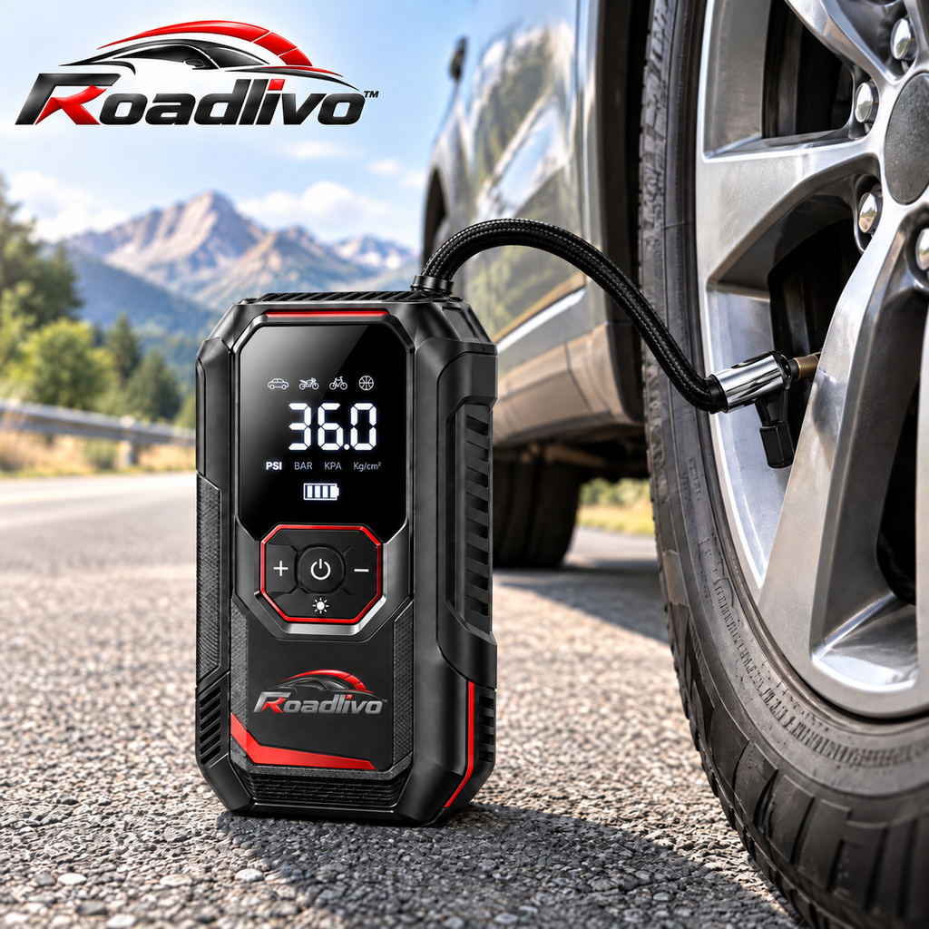Roadlivo™ Portable Digital Tire Inflator