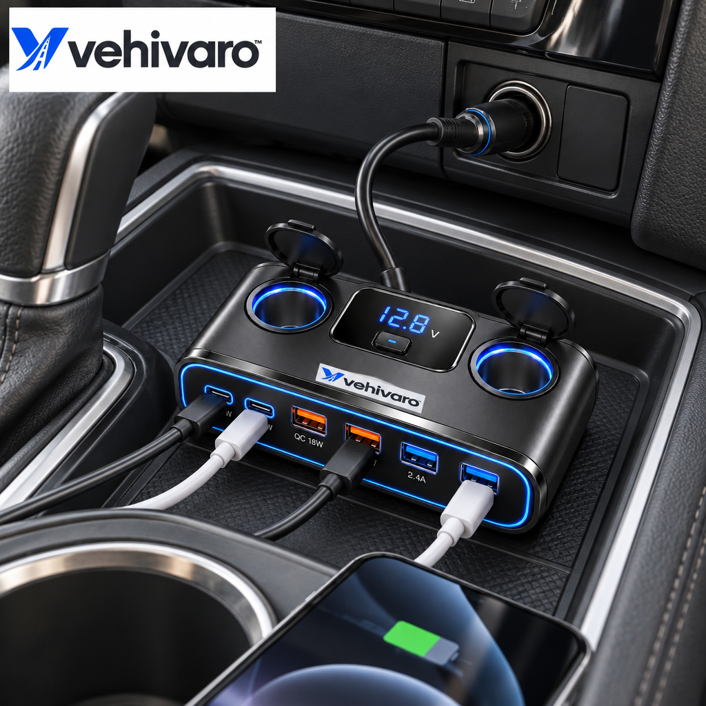 Vehivaro™ Multi-Port Fast Charging Power Hub
