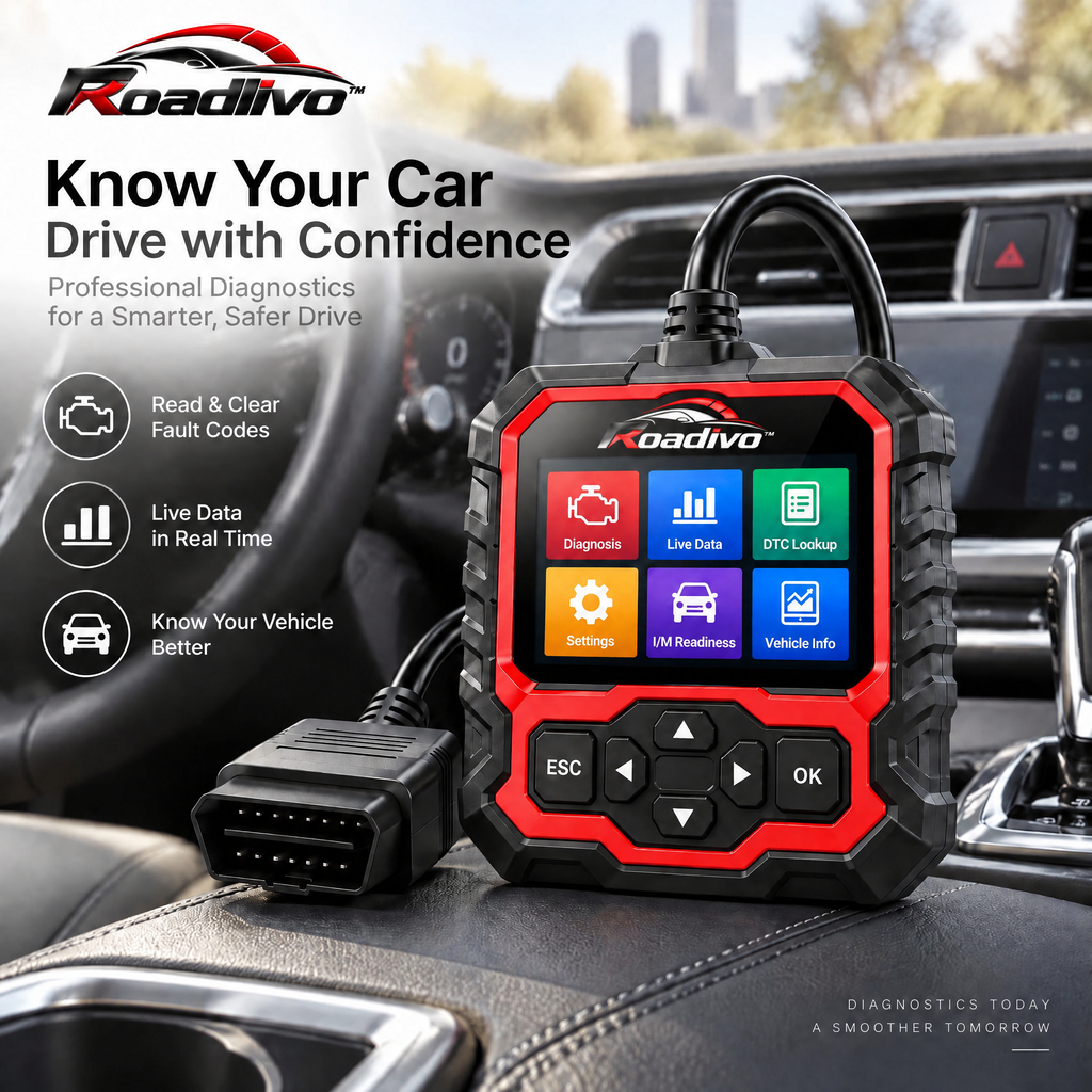 Roadlivo™ OBD2 Car Diagnostic Scanner