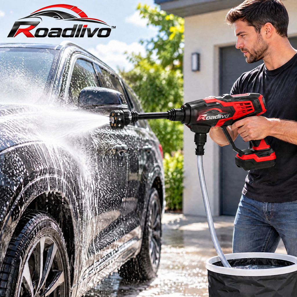 Roadlivo™ Cordless Portable Pressure Washer