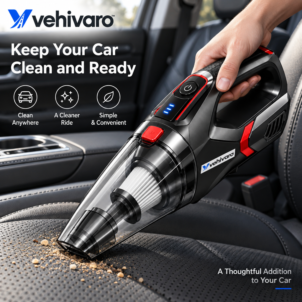 Vehivaro™ Cordless Car Vacuum Cleaner