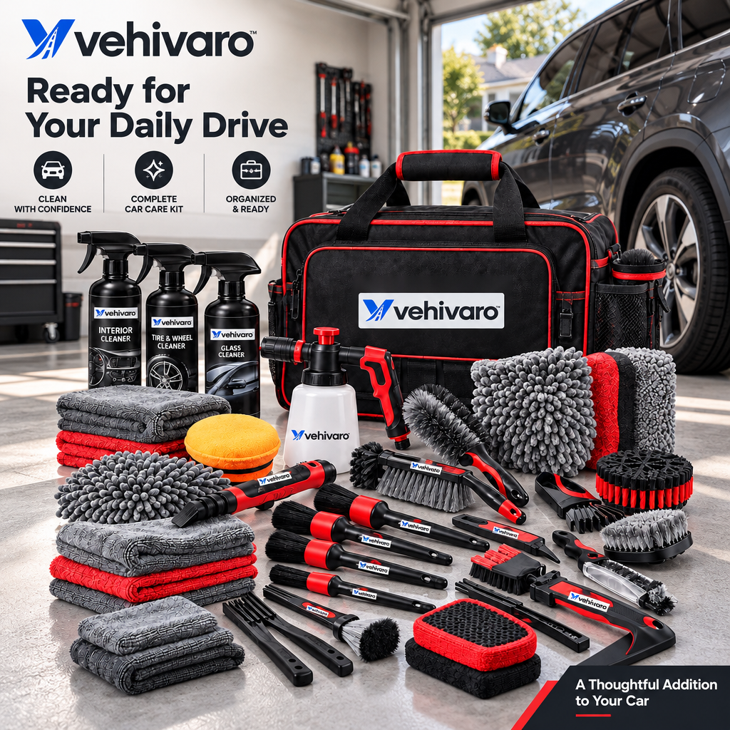 Vehivaro™ Premium Car Detailing Cleaning Kit