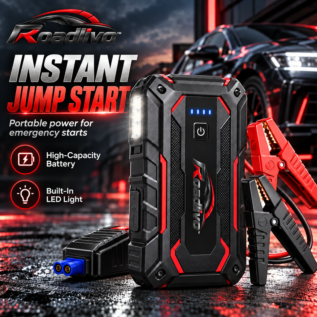 Roadlivo™ Portable Car Jump Starter
